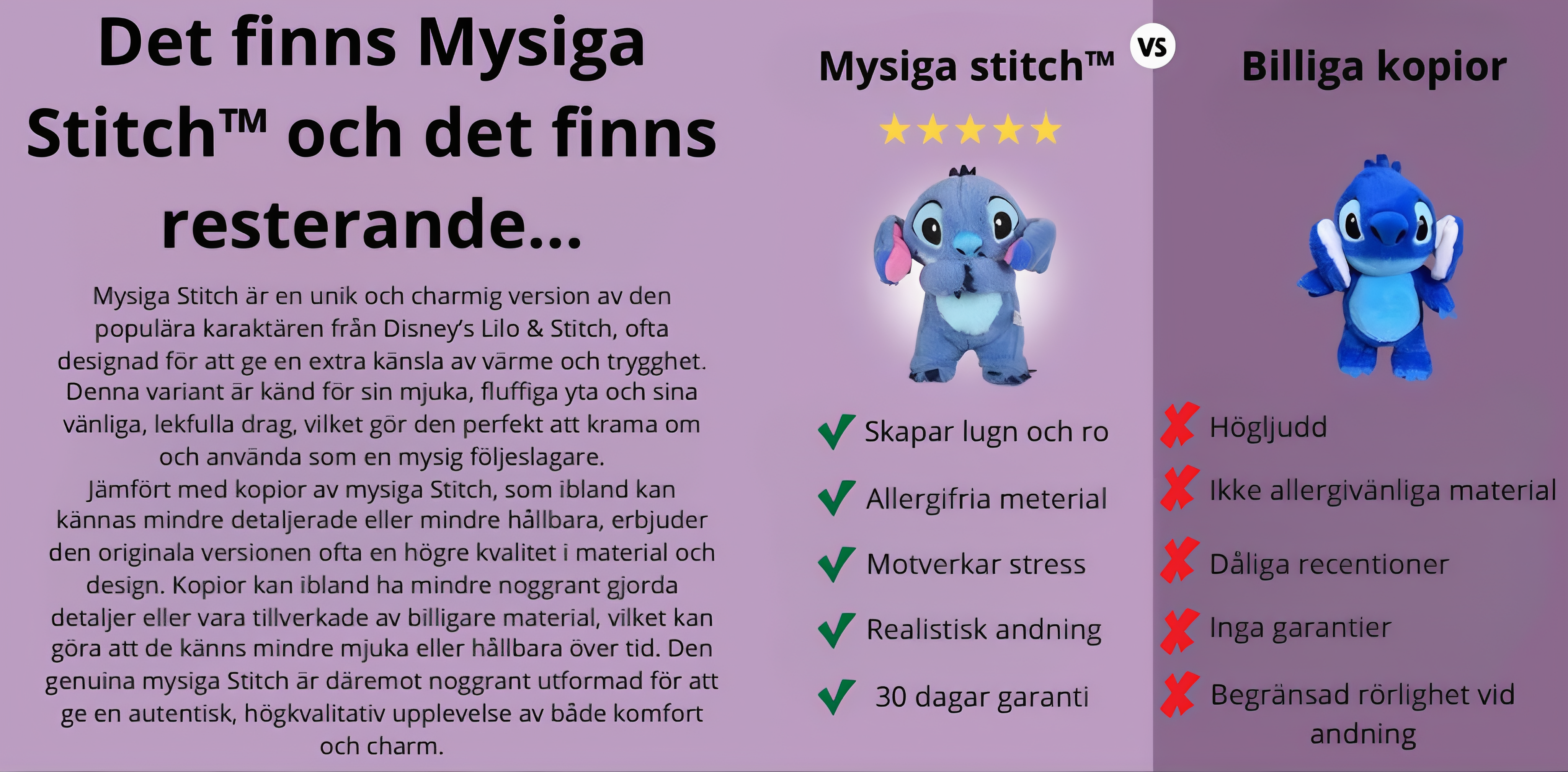Mysiga Stitch™