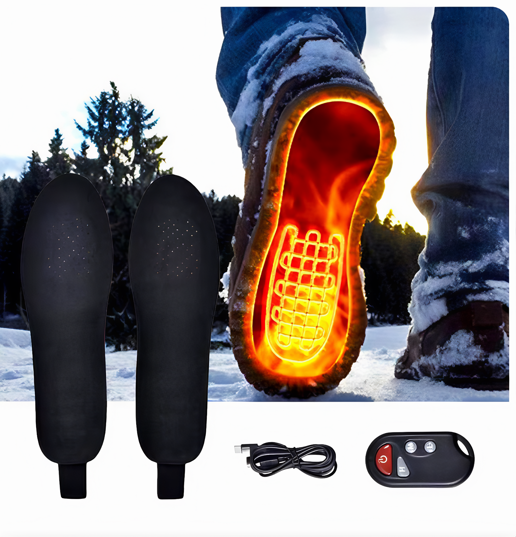 Fjärrstyrda värmesulor