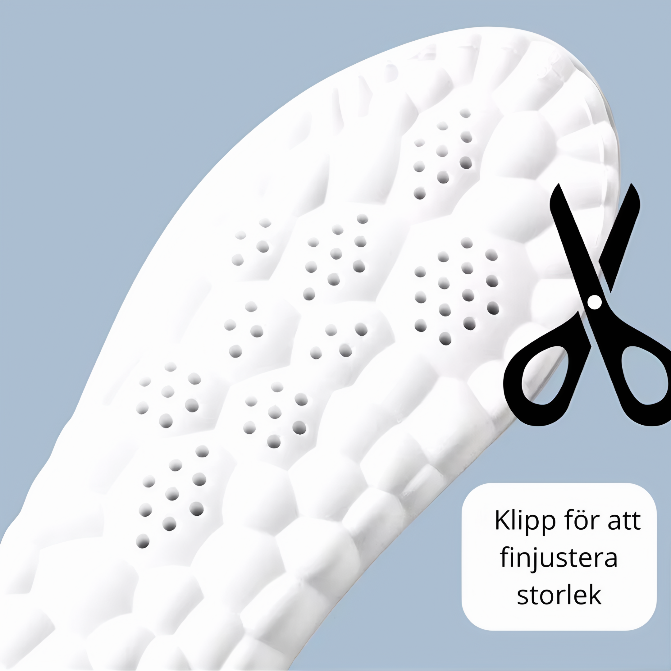 Skoinlägg 4D -Bambufiber