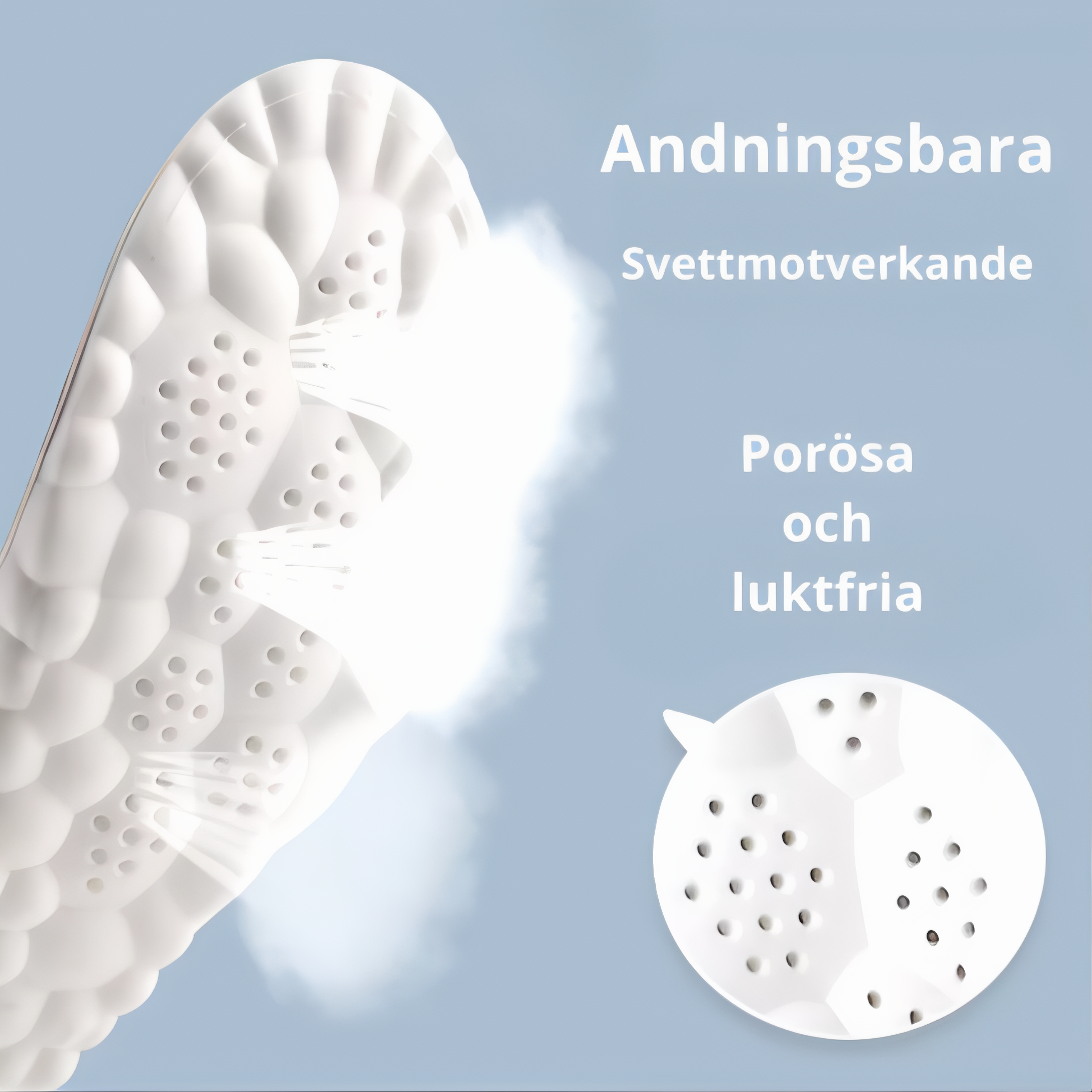 Skoinlägg 4D -Bambufiber