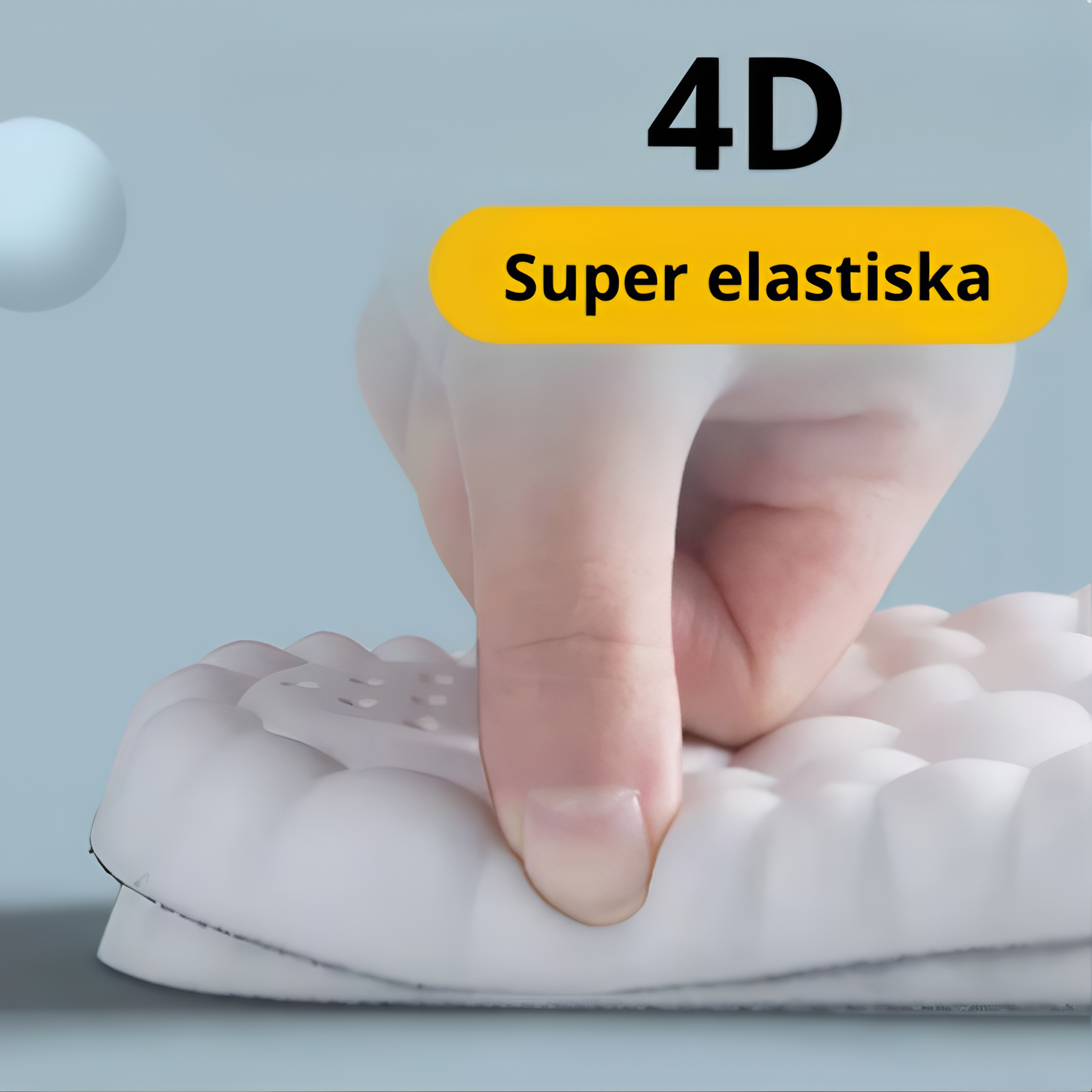 Skoinlägg 4D -Bambufiber